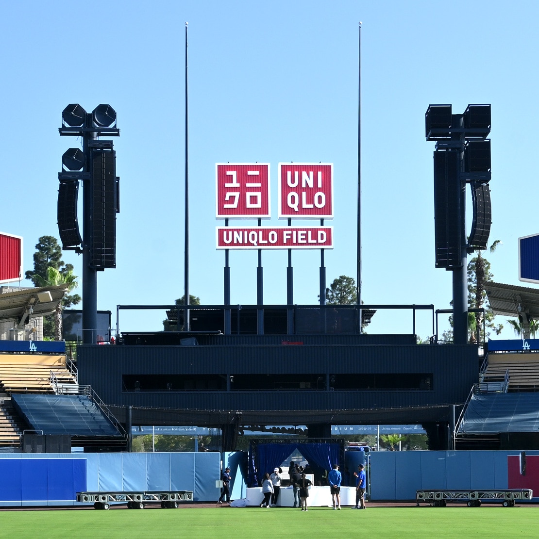 A photo of UNIQLO Field at Dodger Stadium