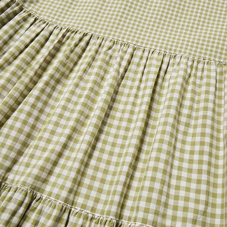 Slub cotton sleeveless dress