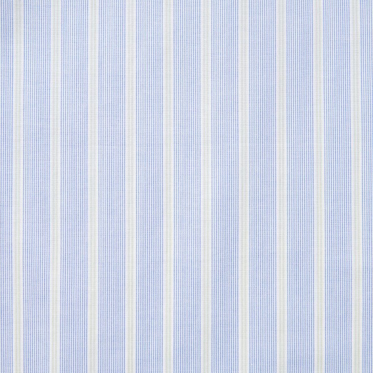 Striped cotton A line shirt dress