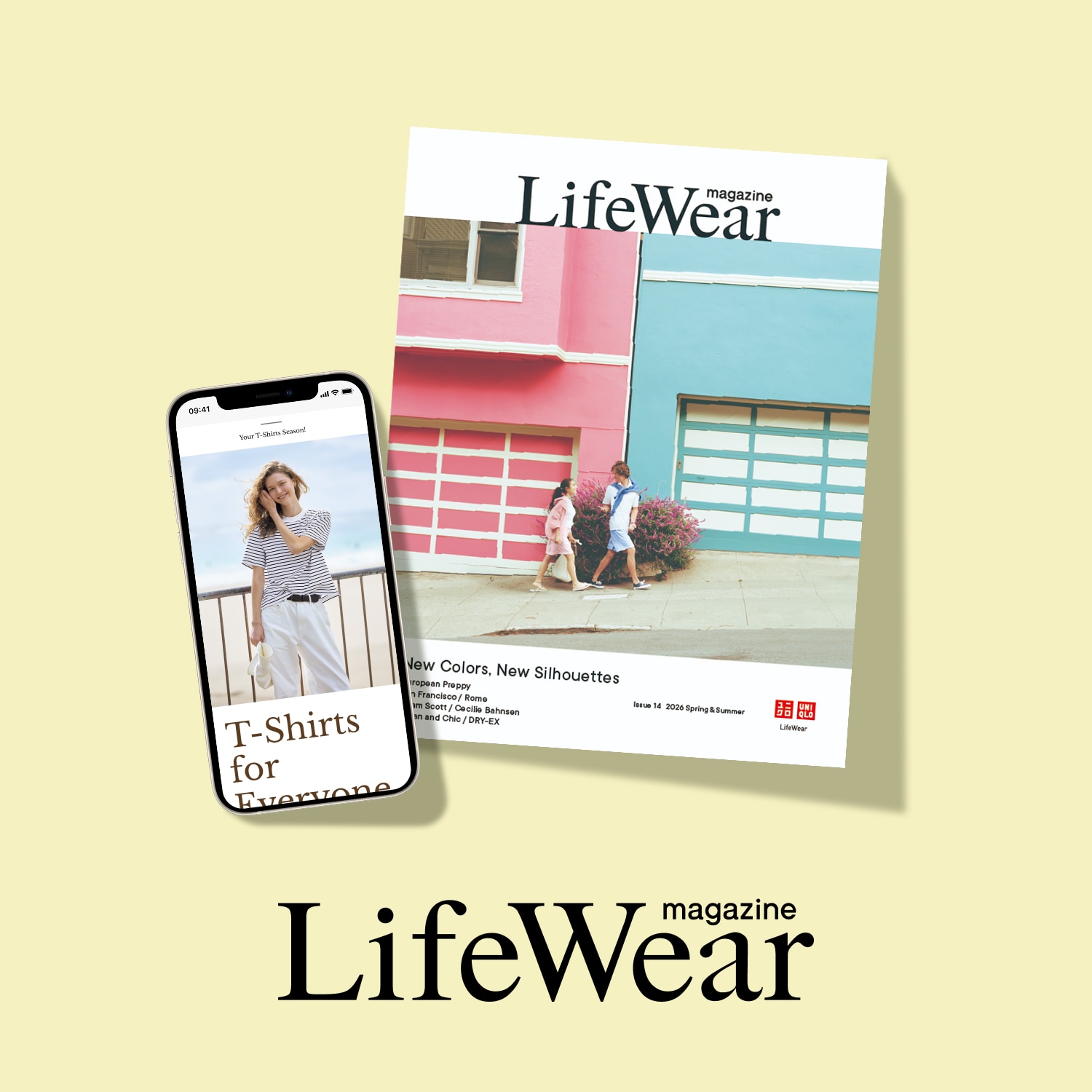 LifeWear magzine 2026年春夏号