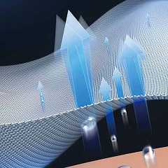 High-performance material keeps you dry at all times