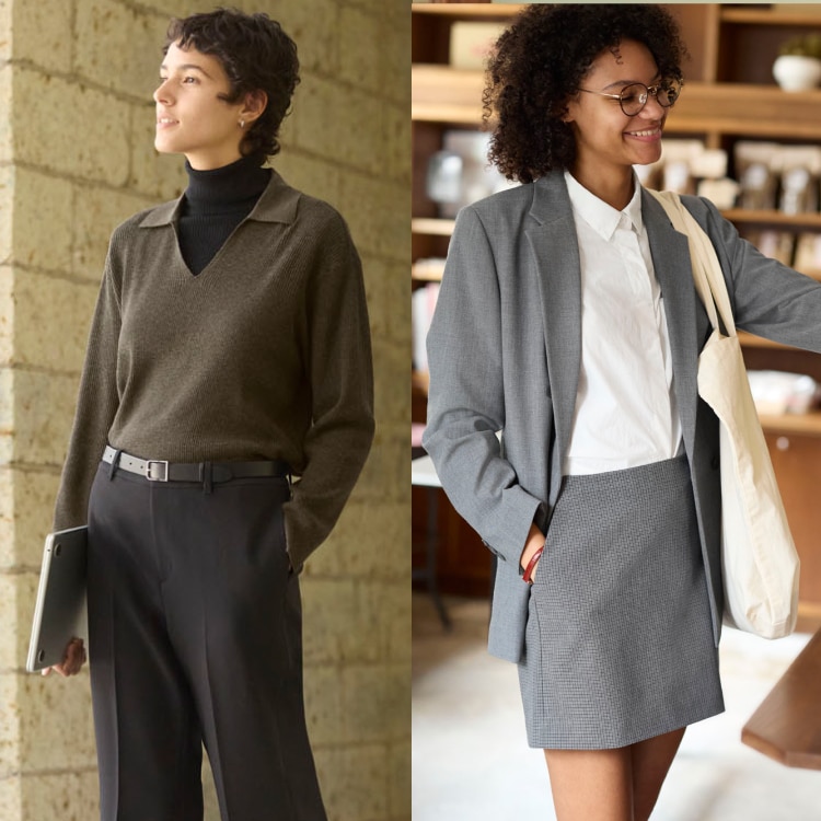 An image of UNIQLO at WORK