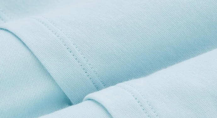 Gentle cotton blend fabric