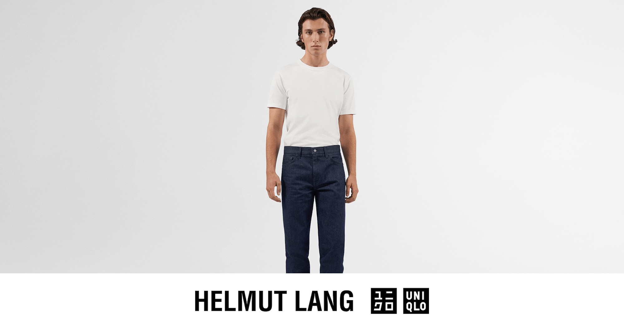 Blue Denim Helmut Lang and Uniqlo Classic Cut Jean