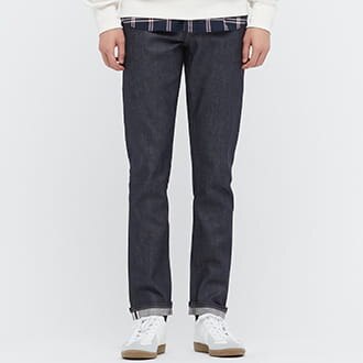 STRETCH SELVEDGE SLIM FIT JEANS