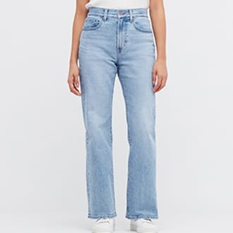 HIGH RISE FLARED JEANS