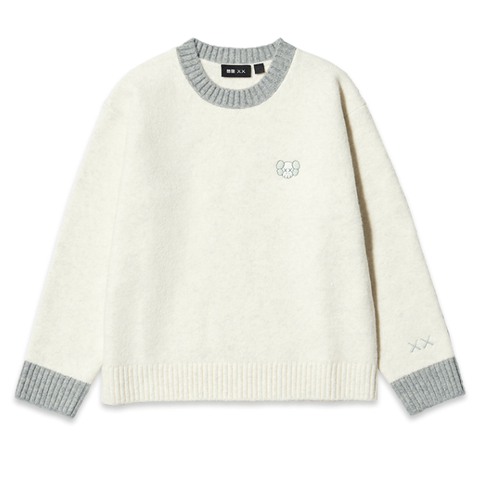 Souffle Yarn Crew Neck Sweater
