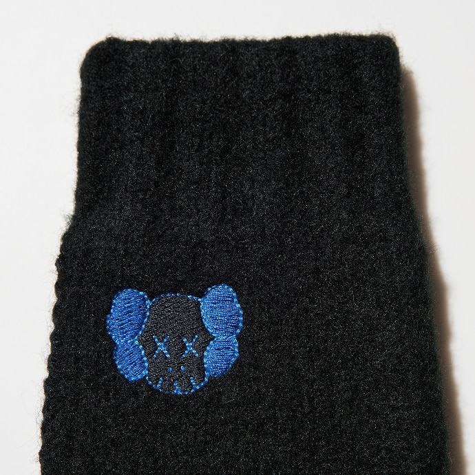 HEATTECH Souffle Yarn Knitted Mittens