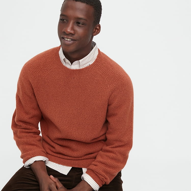 Knitwear collection  Merino cashmere and lambswool jumpers and cardigans   UNIQLO UK