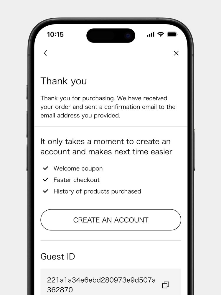 Enter the required information to complete your order.