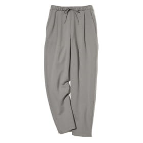 PANTALON À PINCES FUSELÉ EN MOLLETON DRY