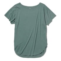 T-SHIRT LONG À COL BÂTEAU