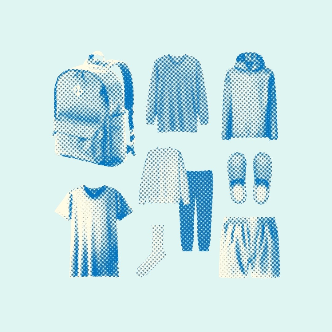 緊急災害時の服の備え