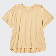 T-Shirt surdimensionné en coton manches courtes