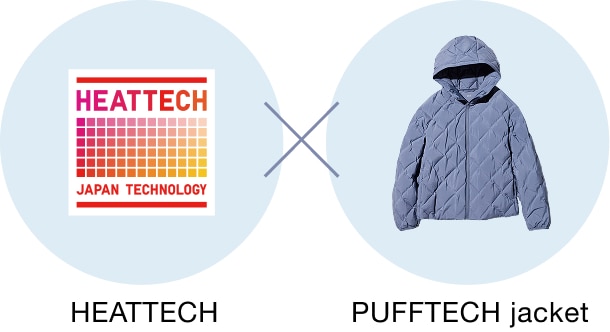 HEATTECH x PUFFTECH jacket