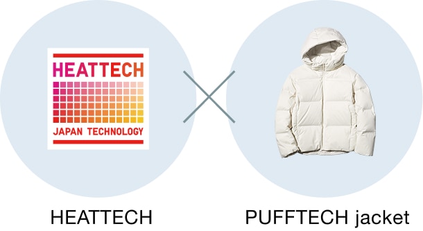 HEATTECH x PUFFTECH jacket