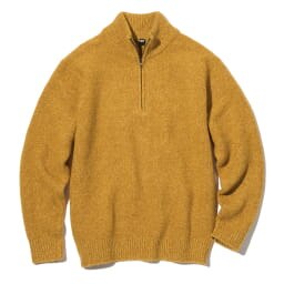 HALF-ZIP SWEATER
