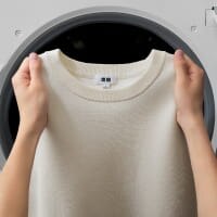 014 ウォッシャブルストレッチミラノリブセーター