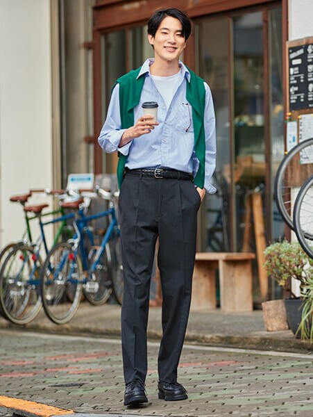 ユニクロ ユニクロのワイドパンツ特集 Men メンズ 公式オンラインストア 通販サイト