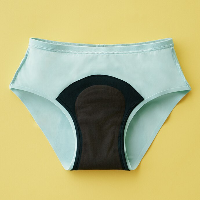 Womens Period Underwear Plus Size Panties High Waisted Leak