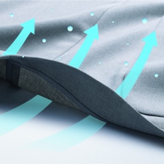 Quick-drying benefits keep you fresh, all day long.