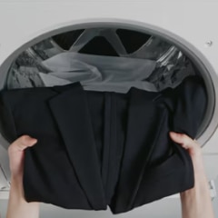 Quick-drying overnight and machine washable at home.