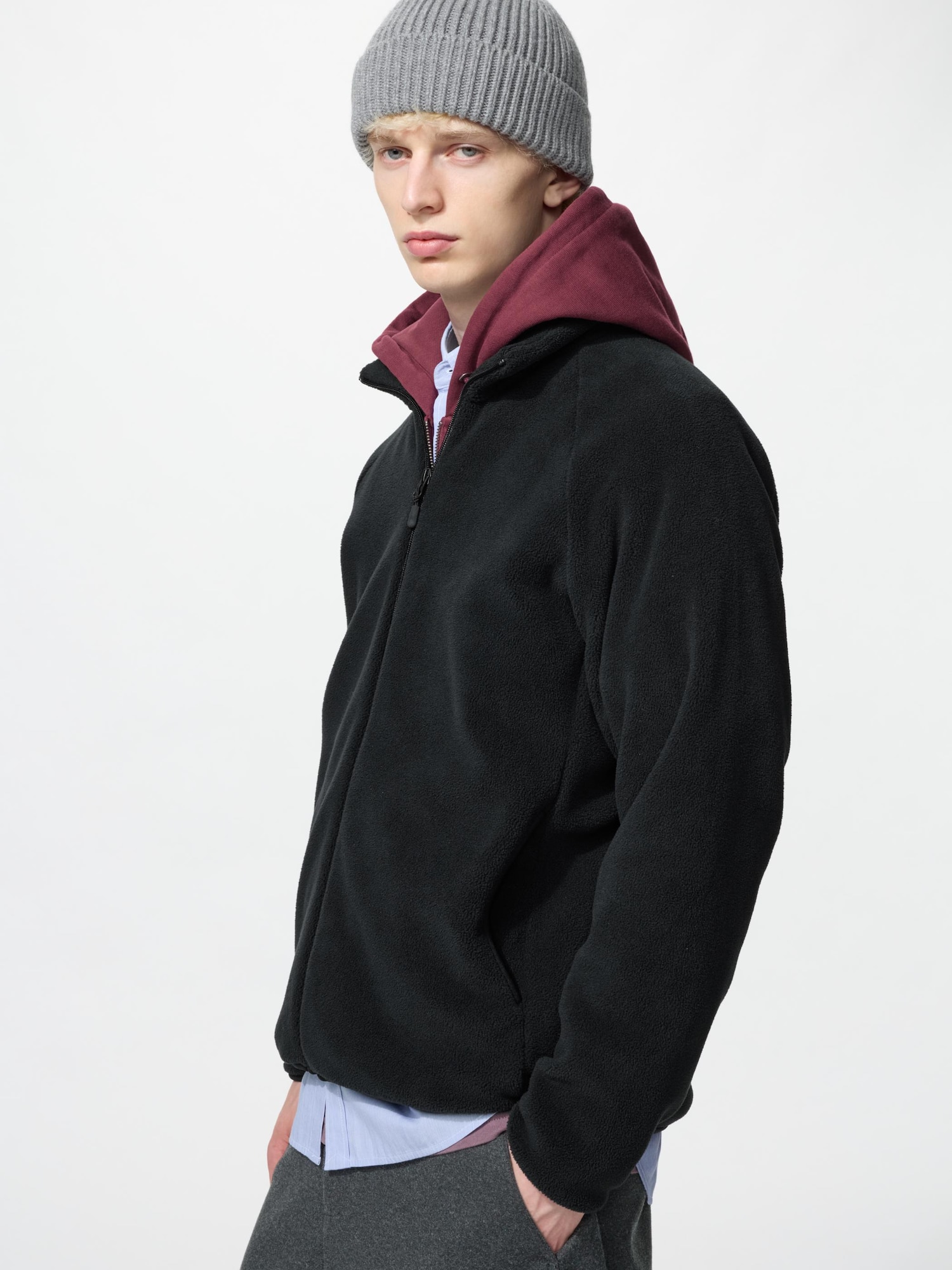 Флисовая куртка Uniqlo Fleece Full-Zip Jacket