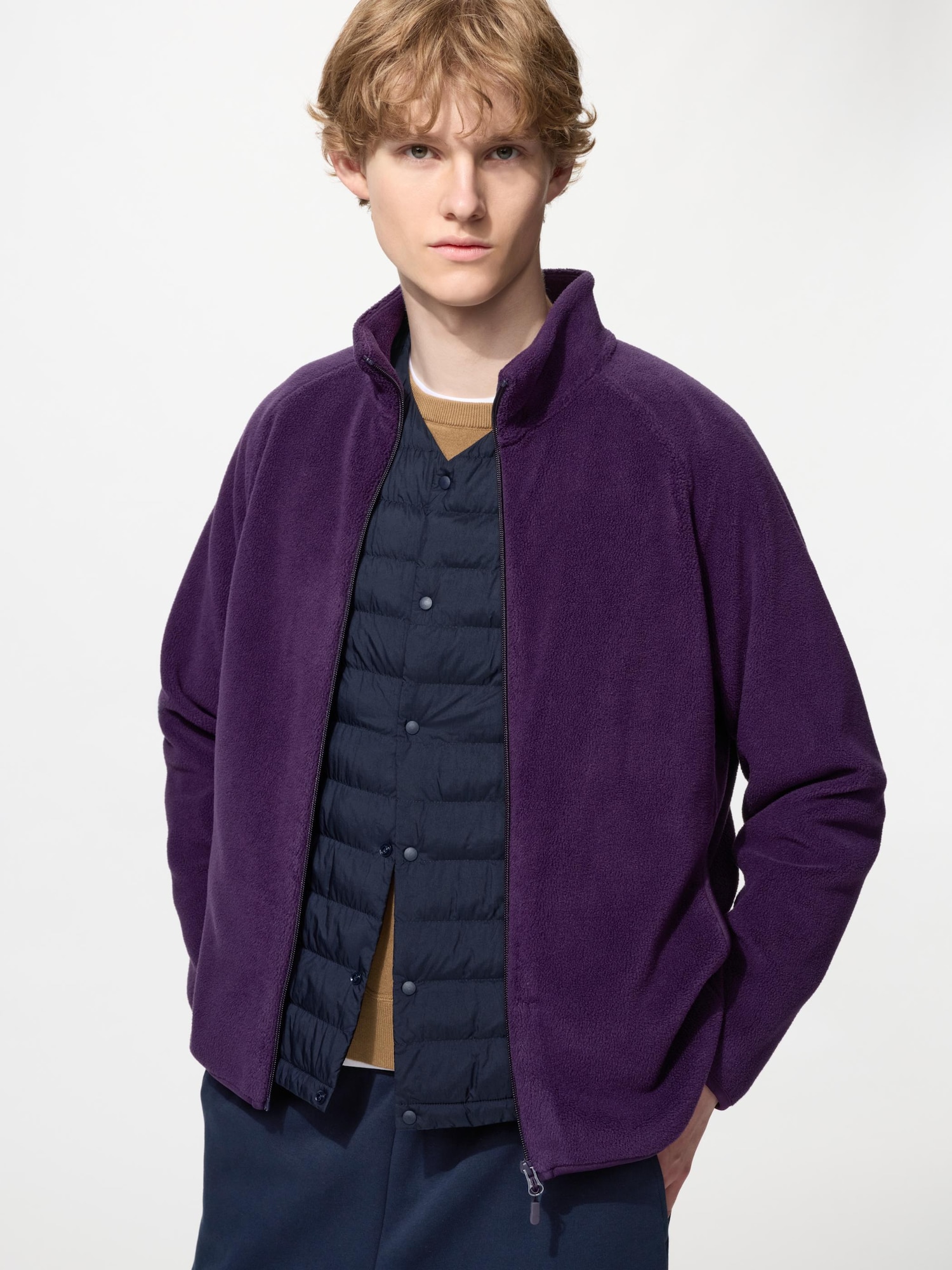 Флисовая куртка Uniqlo Fleece Full-Zip Jacket
