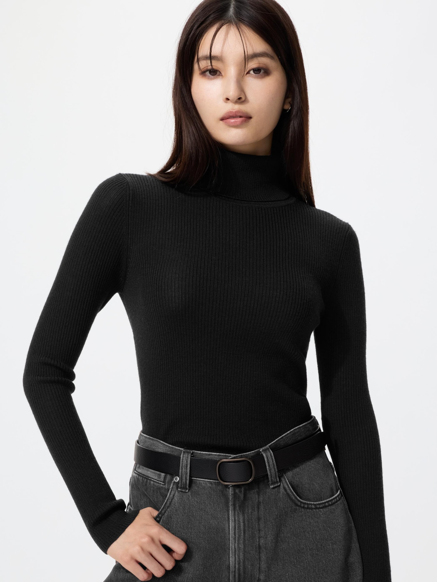 Свитер Uniqlo Merino Rib Turtleneck Sweater