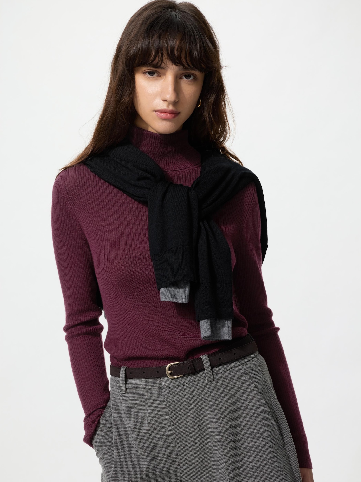 Свитер Uniqlo Merino Rib Turtleneck Sweater