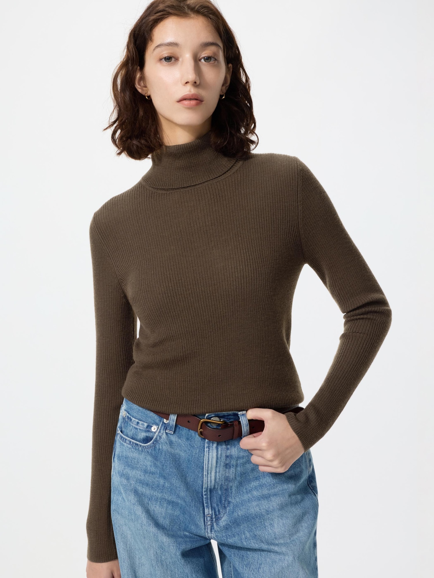 Свитер Uniqlo Merino Rib Turtleneck Sweater