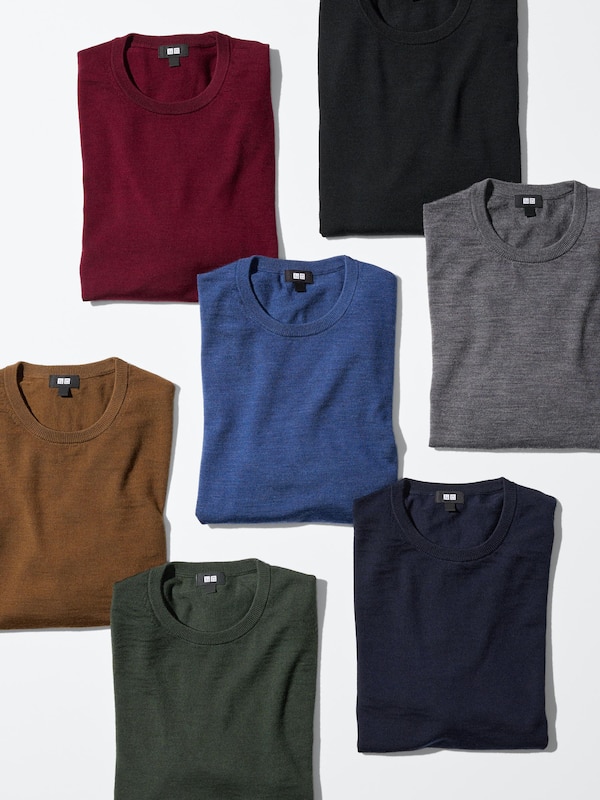 메리노크루넥스웨터