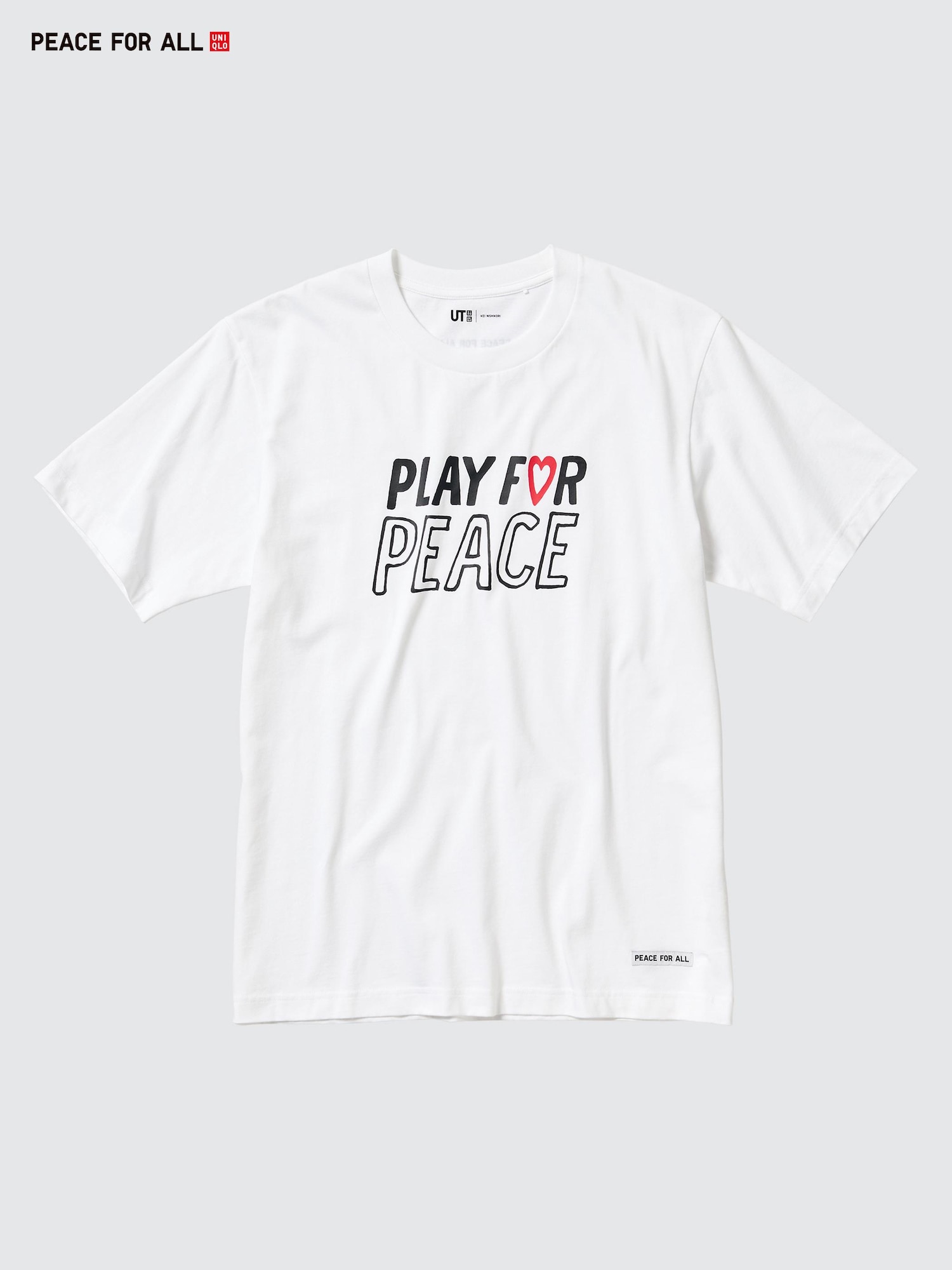Футболка PEACE FOR ALL (Regular Fit) Kei Nishikori
