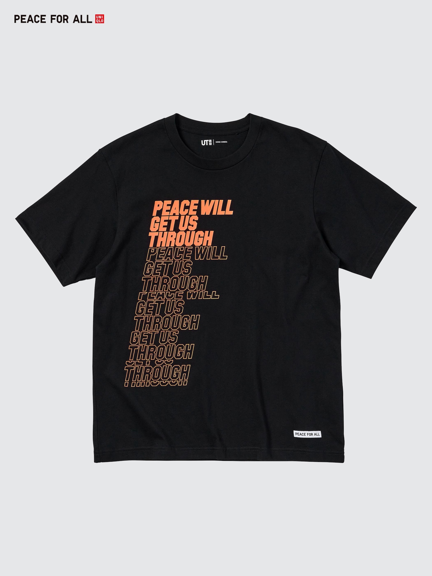 Футболка PEACE FOR ALL (Regular Fit) Shingo Kunieda