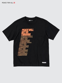 PEACE FOR ALL 그래픽T(반팔·레귤러핏)Shingo Kunieda