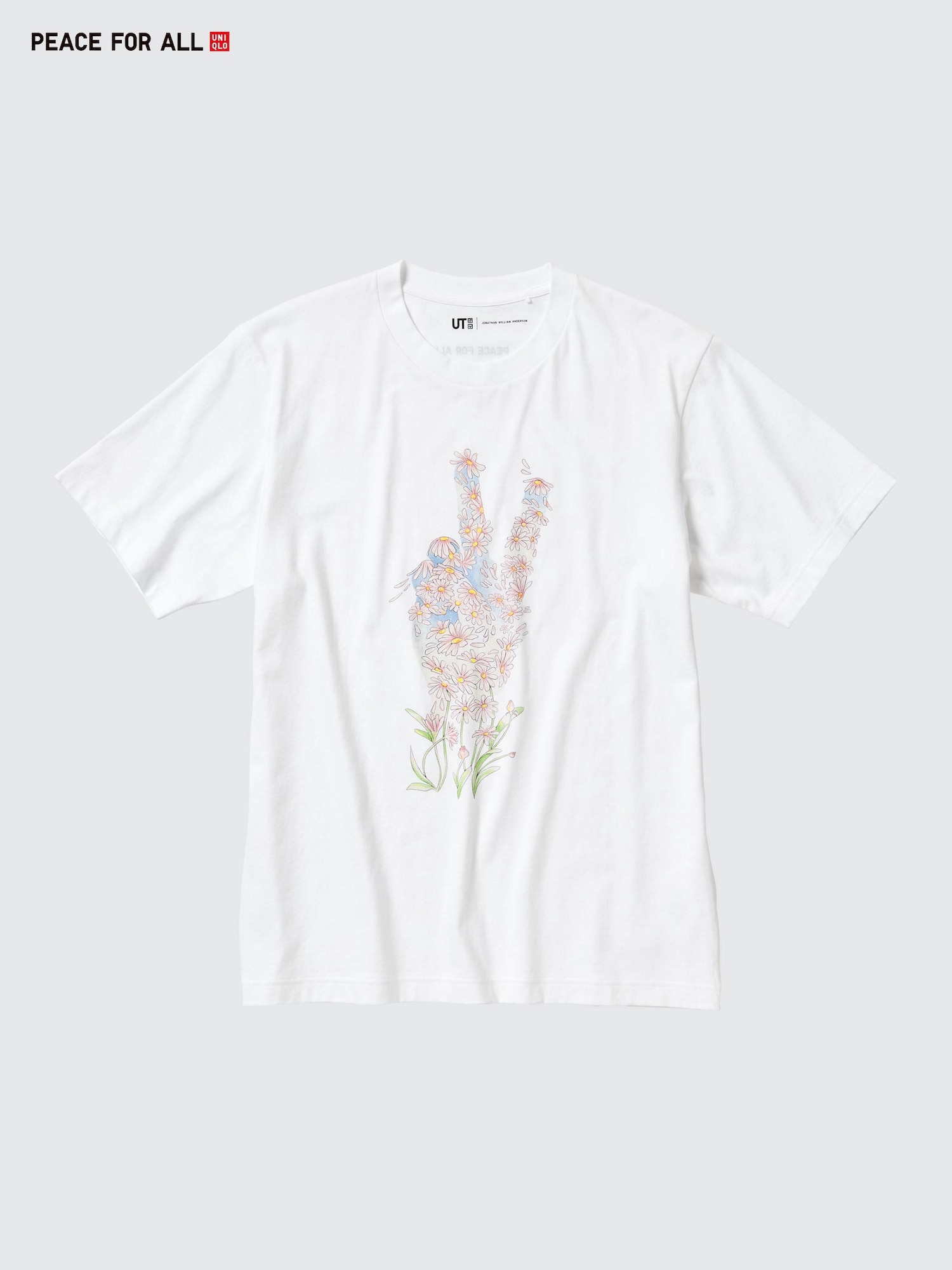Футболка PEACE FOR ALL (Regular Fit) JW ANDERSON