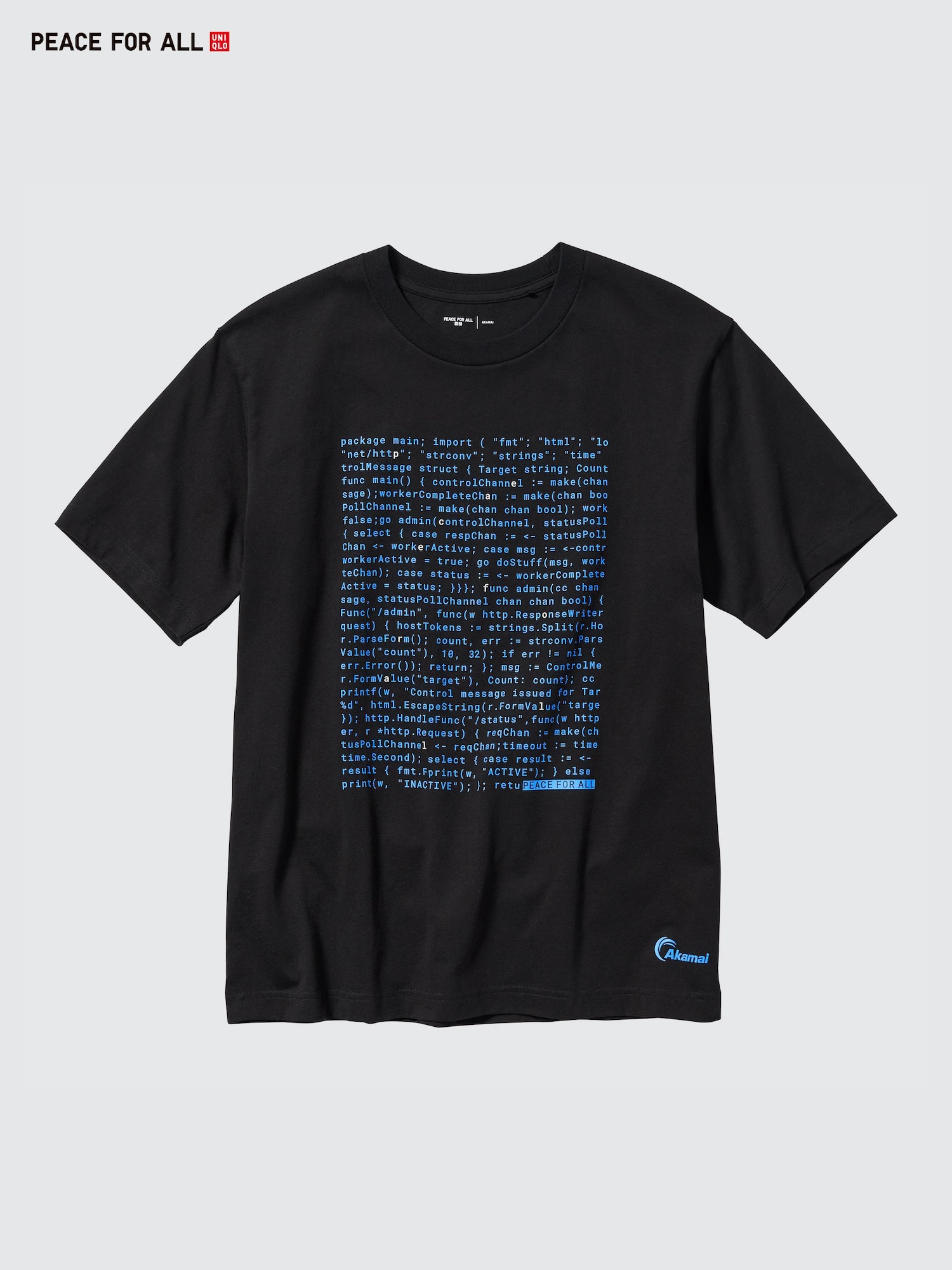 Футболка PEACE FOR ALL (Regular Fit) Akamai