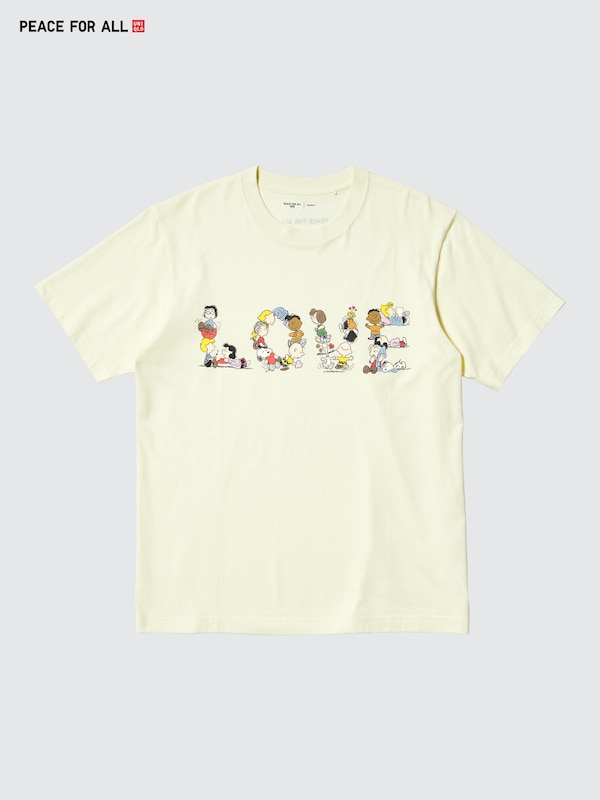 PEACE FOR ALL 그래픽T(레귤러핏)PEANUTS