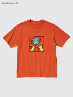 PEACE FOR ALL 그래픽T(반팔·레귤러핏)Keith Haring