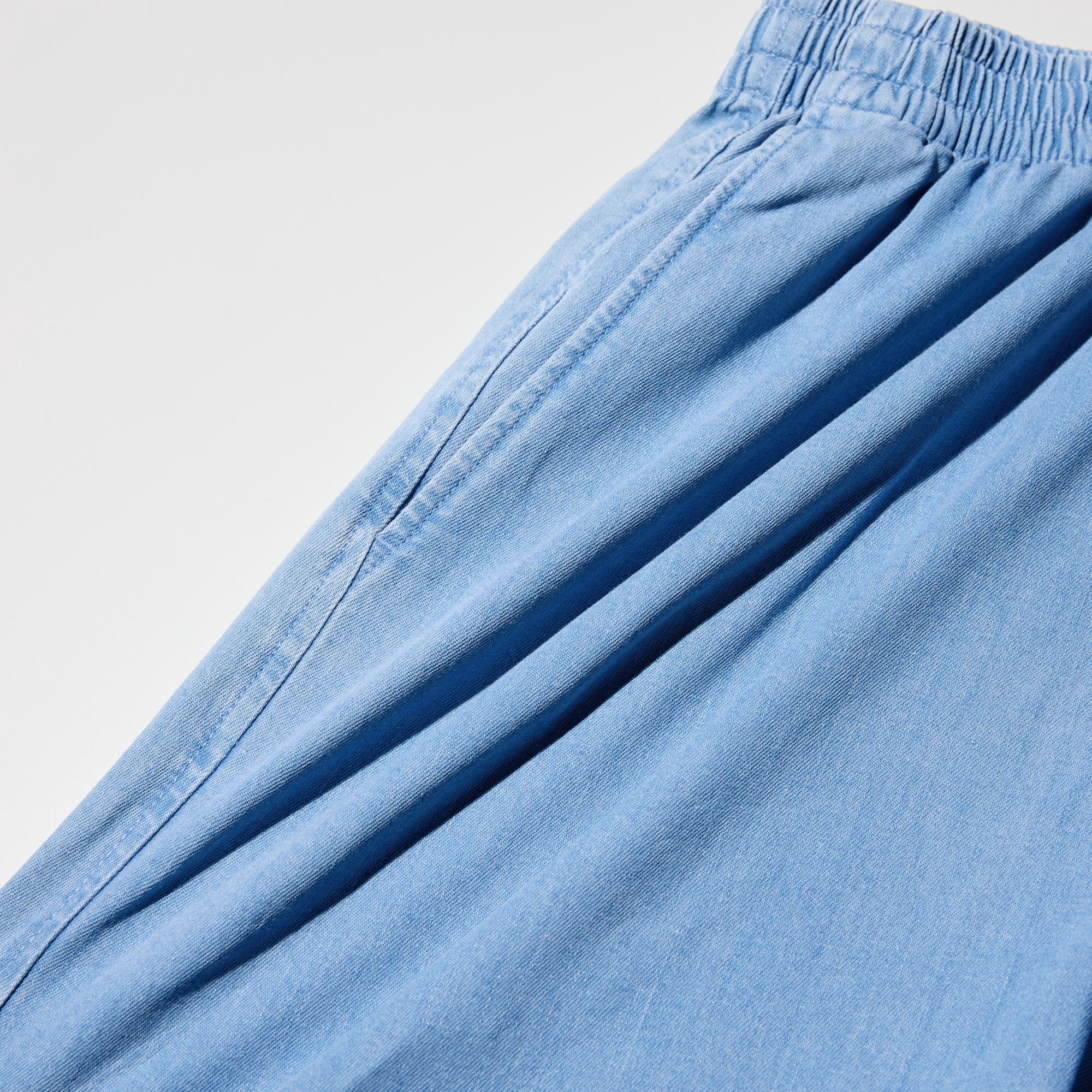 Брюки Uniqlo Stretch Easy Ankle Pants Denim