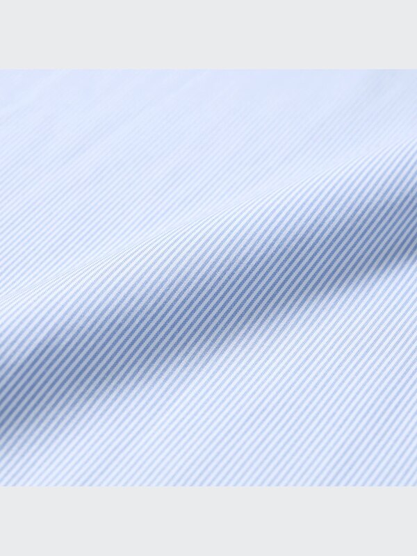 슈퍼논아이론스트라이프슬림핏셔츠(긴팔·세미와이드칼라)