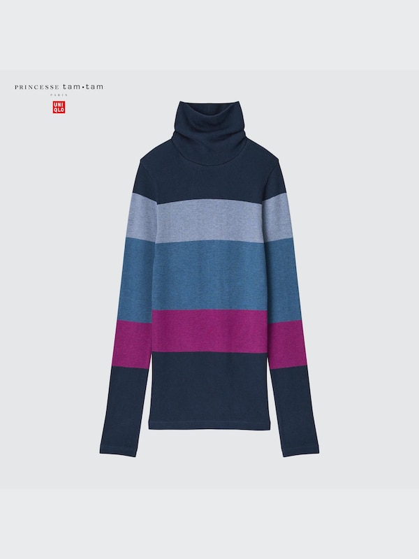 히트텍심리스립터틀넥T(긴팔)엑스트라웜