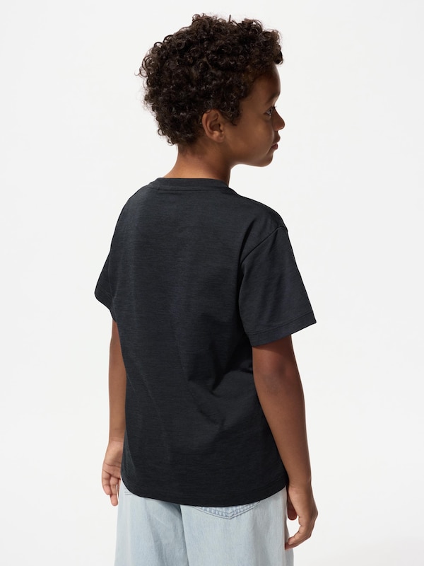 KIDS울트라스트레치DRY-EX크루넥T