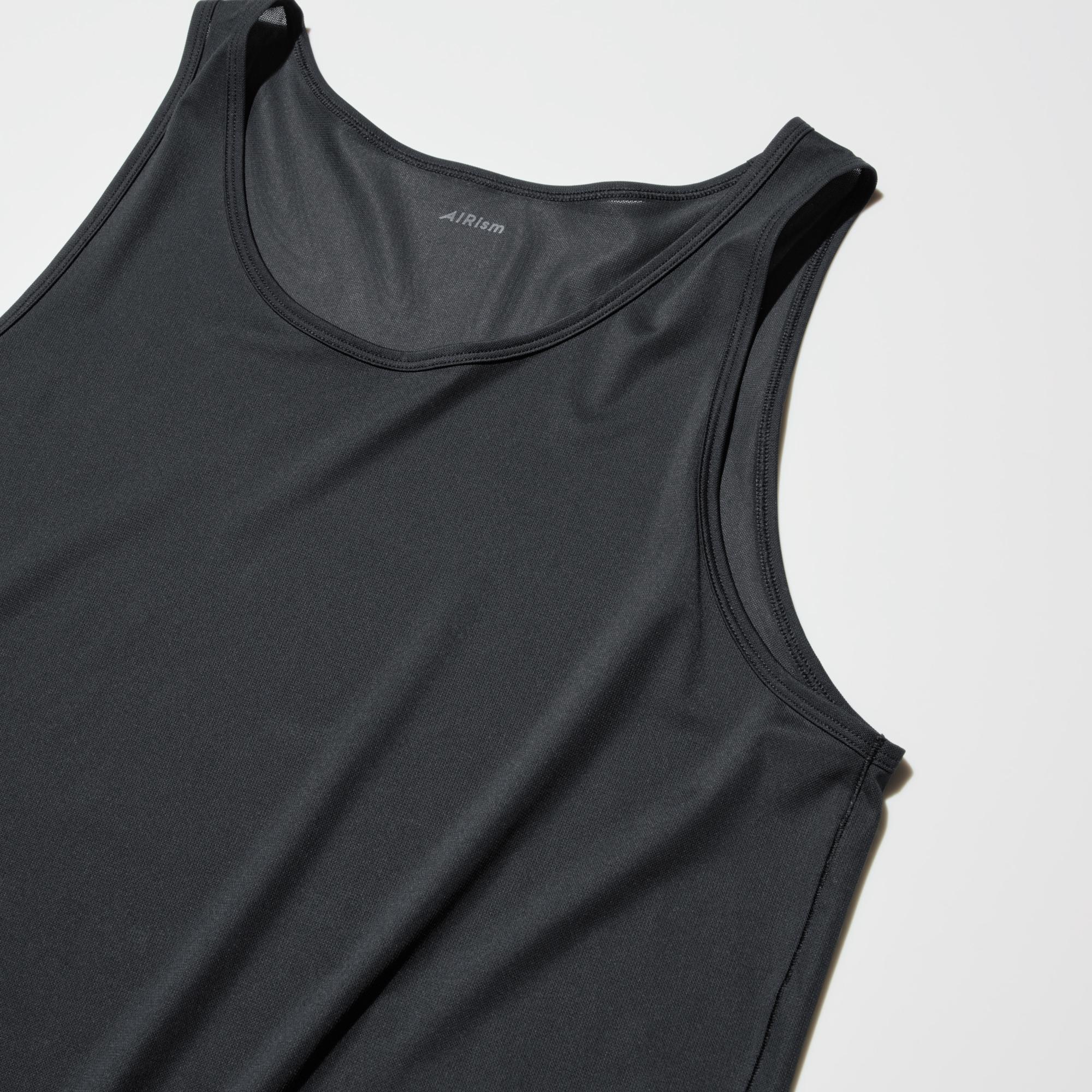Топ Uniqlo AIRism Mesh Tank Top