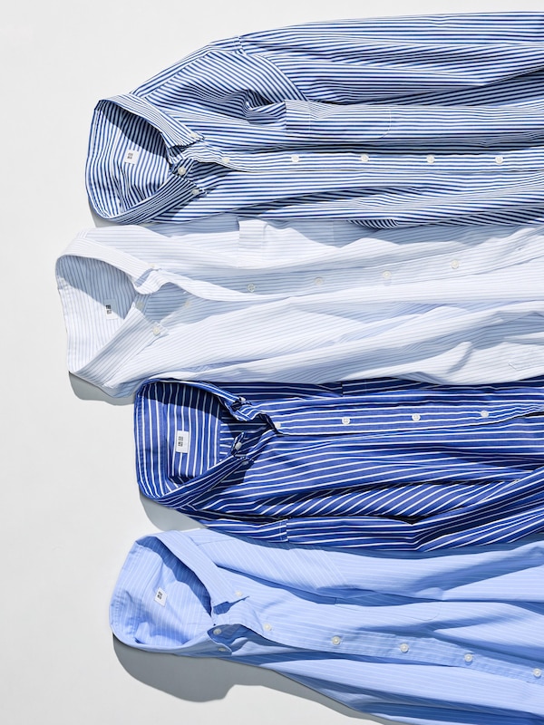 엑스트라화인코튼브로드스트라이프셔츠(긴팔)C