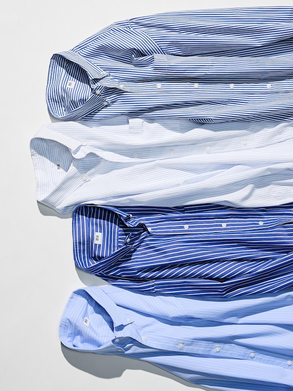 엑스트라화인코튼브로드스트라이프셔츠(긴팔)D