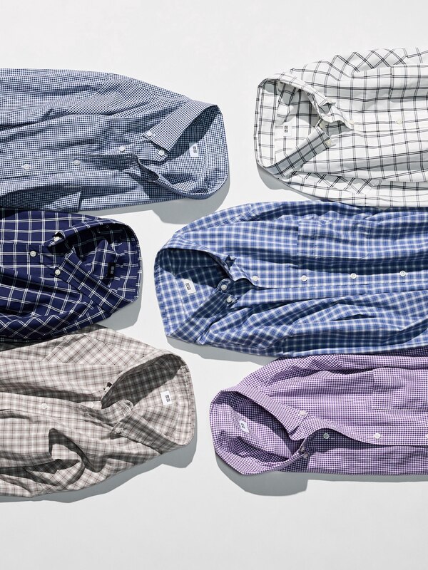 엑스트라화인코튼브로드체크셔츠(긴팔)B