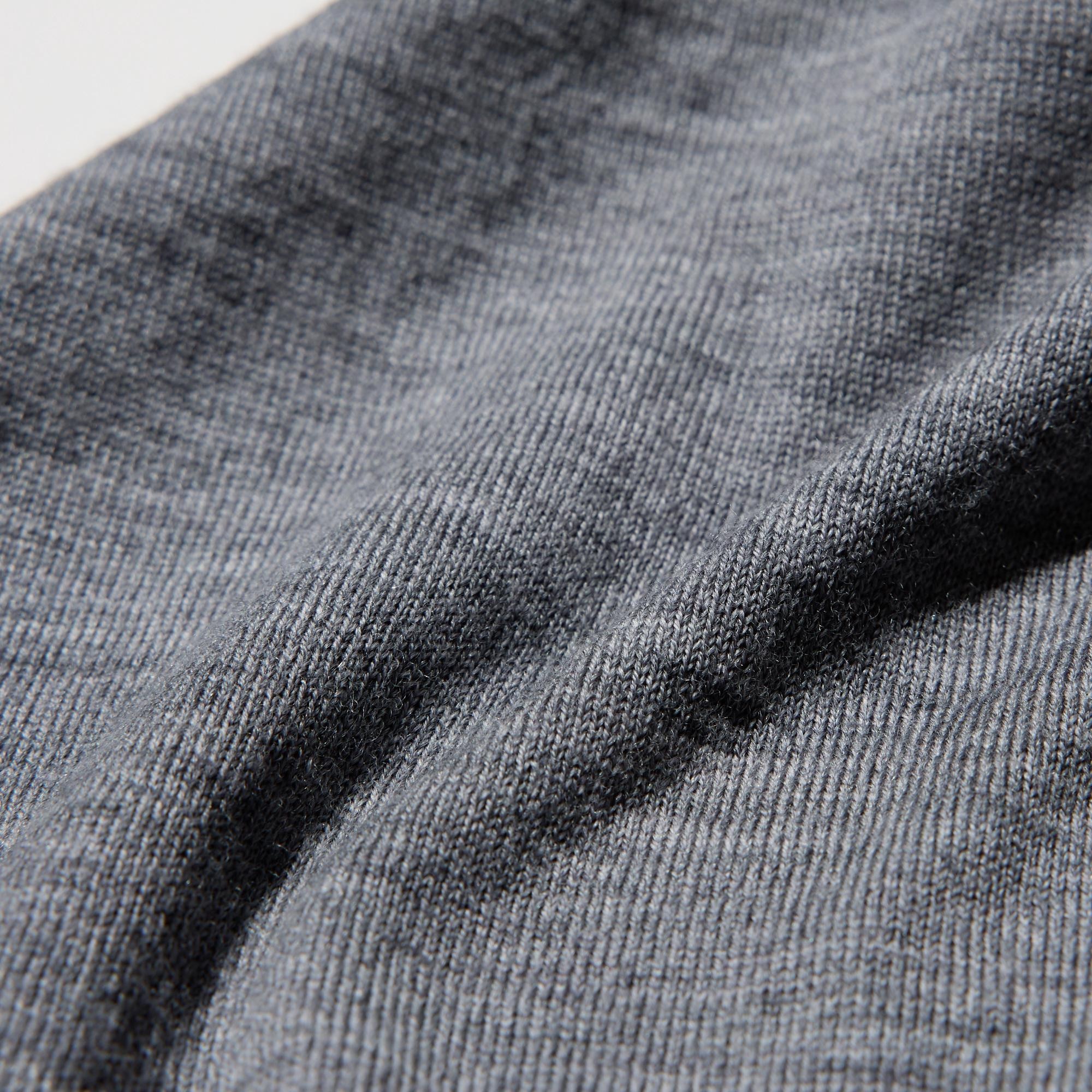 Кардиган Uniqlo Merino Crew Neck