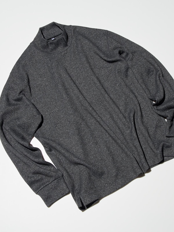 소프트니트후리스모크넥T(긴팔)