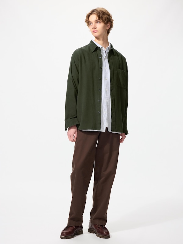 플란넬셔츠(레귤러칼라)